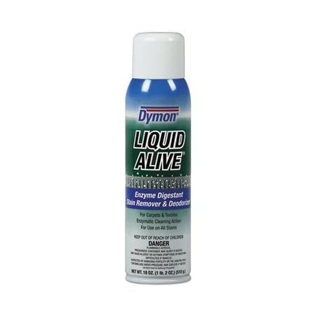 Itw Professional Dymon, Liquid Alive Carpet Cleaner/deodorizer, 20oz, Aerosol 33420